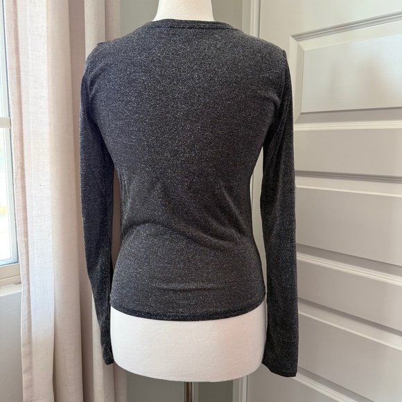 Free People Mesh So Well Layering Top | Medium | Black - Picture 5 of 6